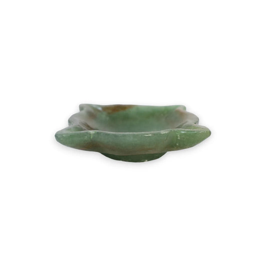 Natural Green Aventurine 4 Face Crystal Deepak(Diya) Perfect For Gift