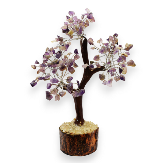 Amethyst Crystal Tree 150 Beads (Relieves stress & Communication)