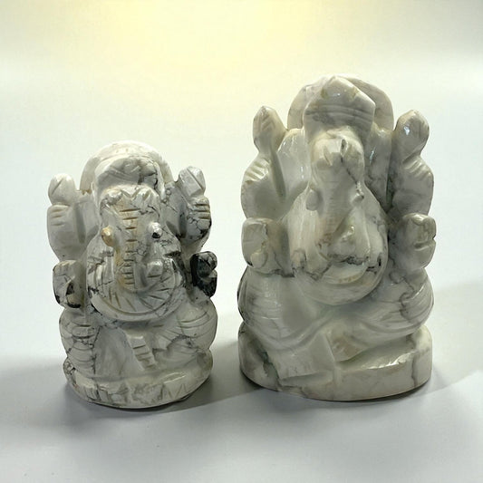 Howlite Ganesha