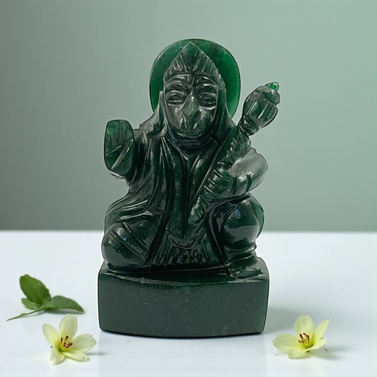 Green Aventurine Hanuman