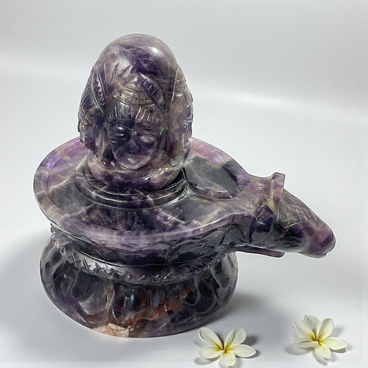 Amethyst Shivling 5 face