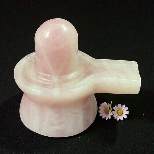 Rose Quartz Shivling