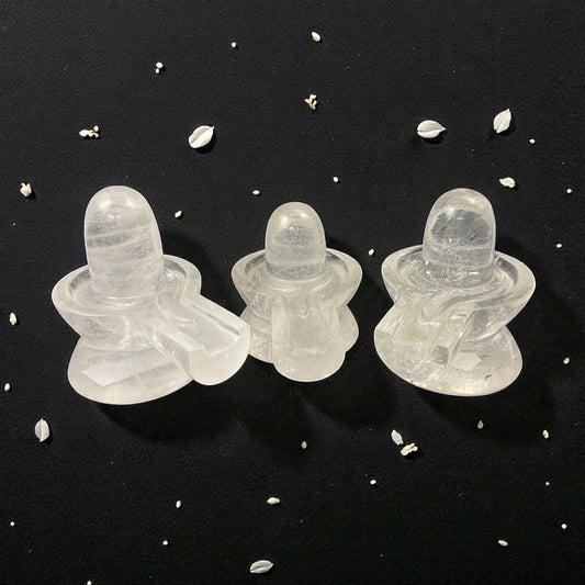 Clear Quartz Shivling