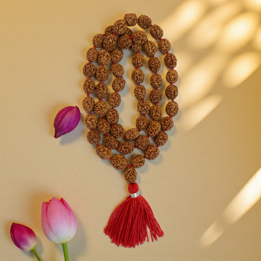 4 Mukhi Rudraksha Mala (54+1)
