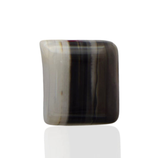 Natural Black Agate - 10.4 Carat