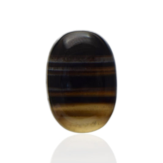 Natural Black Agate - 26 Carat