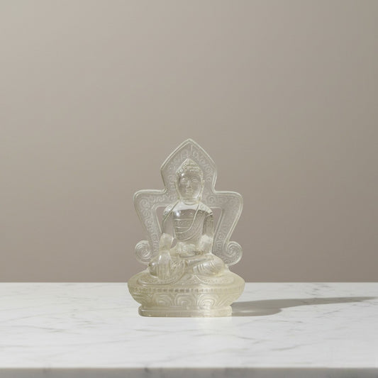 Clear Quatz Buddha