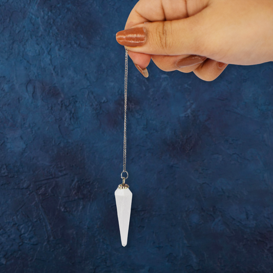 White Crystal Dowser/Pendulum