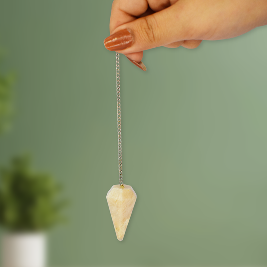 Peach Moonstone Dowser/Pendulum