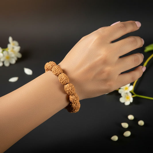 3 Mukhi Rudraksha Bracelet
