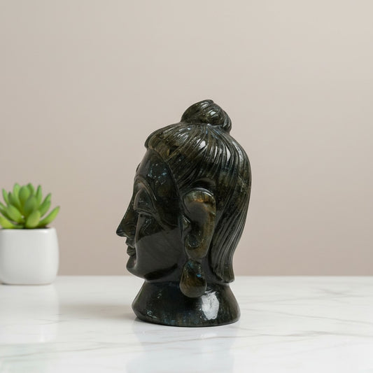 Labrodorite Buddha
