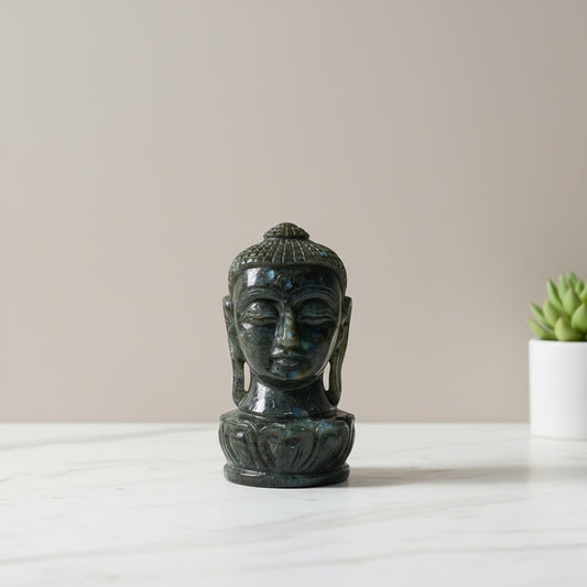 Labrodorite Buddha