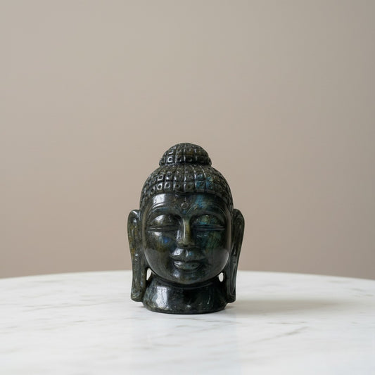 Labrodorite Buddha