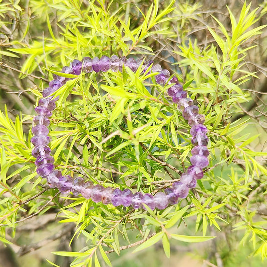 Natural Amethyst  Bracelet, Gemstone Bracelet for Unisex