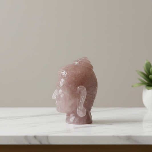 Rose Quartz Buddha