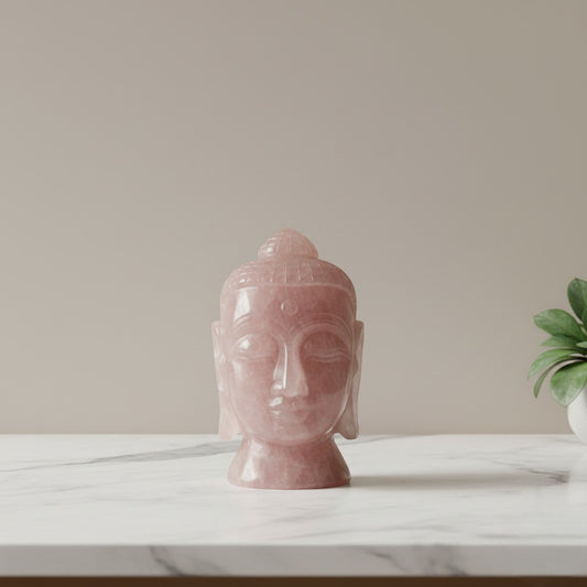 Rose Quartz Buddha