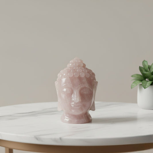 Rose Quartz Buddha