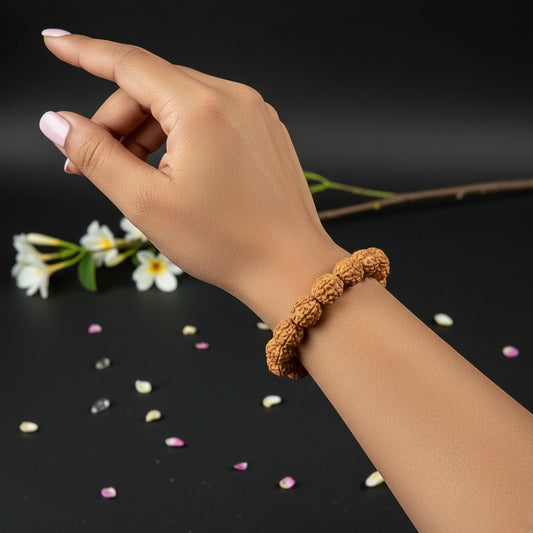 4 Mukhi Rudraksha Bracelet