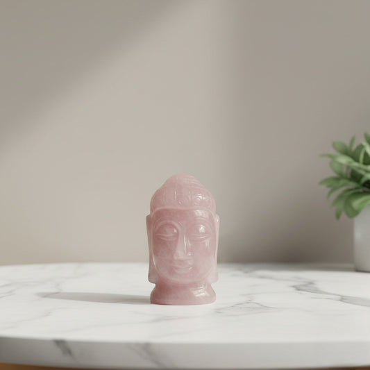Rose Quartz Buddha