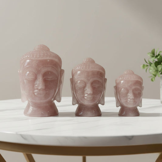 Rose Quartz Buddha