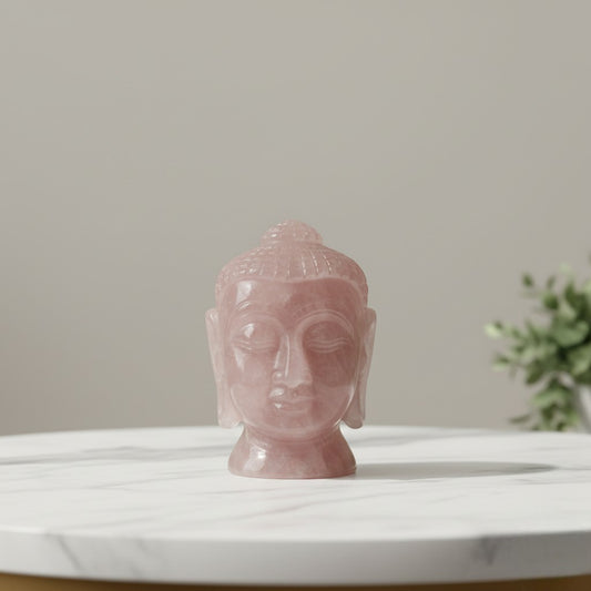 Rose Quartz Buddha