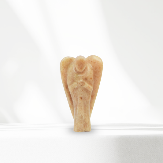 Peach Moonstone Angel-2