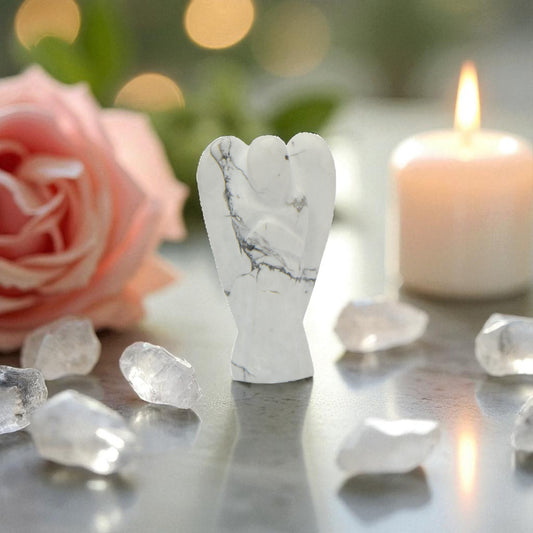 Howlite Angel-1