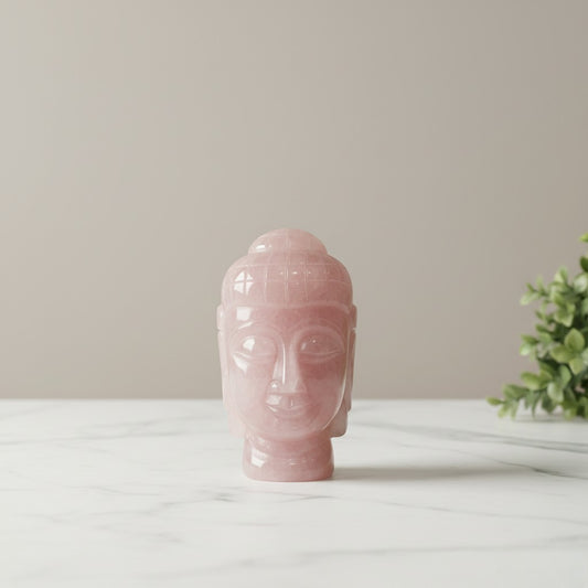 Rose Quartz Buddha