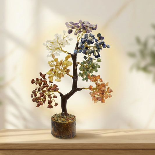 Seven Chakra Crystal Tree 300 (Harmony, Balance & Peace)