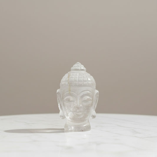 Clear Quatz Buddha