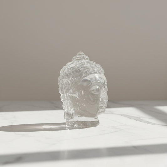 Clear Quatz Buddha
