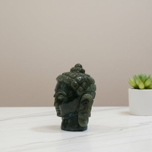 Labrodorite Buddha