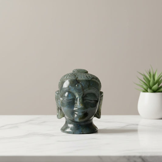 Labrodorite Buddha