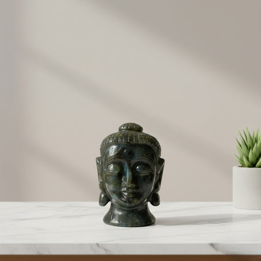 Labrodorite Buddha