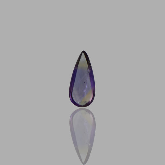 Natural Ametrine Smooth Cabochon Pear/Drop Shape Stone  - 16.75 Ct