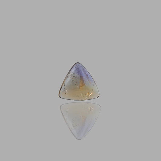 Natural Ametrine Smooth Cabochon Triangle Shape Stone  - 20.6 Ct