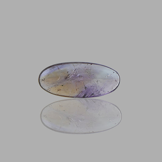 Natural Ametrine Smooth Cabochon Oval Shape Stone  - 103.3 Ct