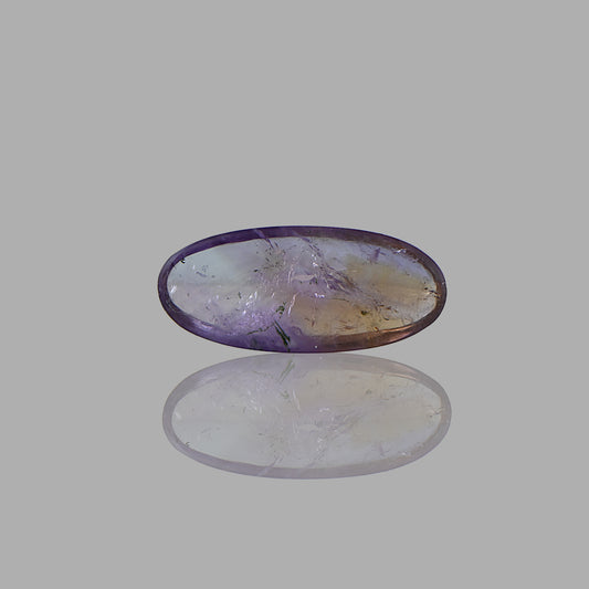 Natural Ametrine Smooth Cabochon Oval Shape Stone  - 103.3 Ct