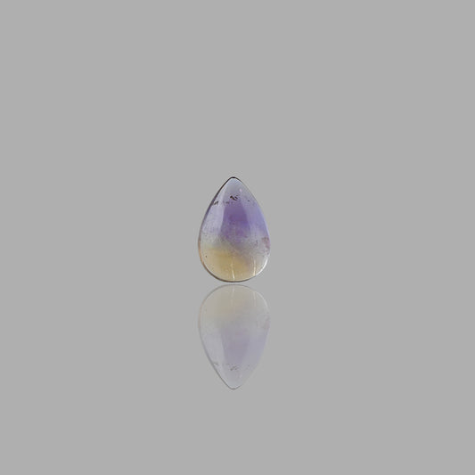 Natural Ametrine Smooth Cabochon Pear/Drop Shape Stone  - 13.25 Ct