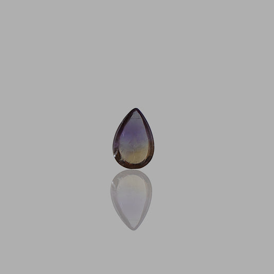 Natural Ametrine Smooth Cabochon Pear/Drop Shape Stone  - 13.25 Ct