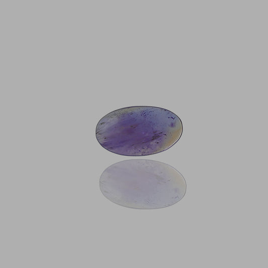 Natural Ametrine Smooth Cabochon Oval Shape Stone  - 28.5 Ct