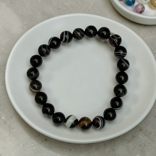 Black Agate Bracelet