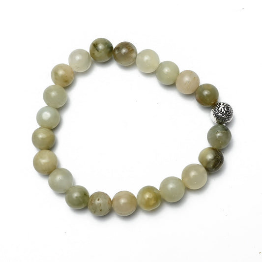 Natural Catseye Bracelet, Gemstone Bracelet 8mm Beads