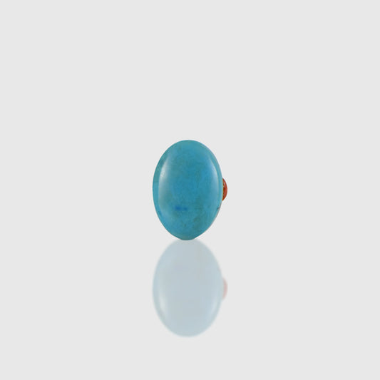 Arizona Turquoise (Firoza) Gemstone - 12.63 Carat