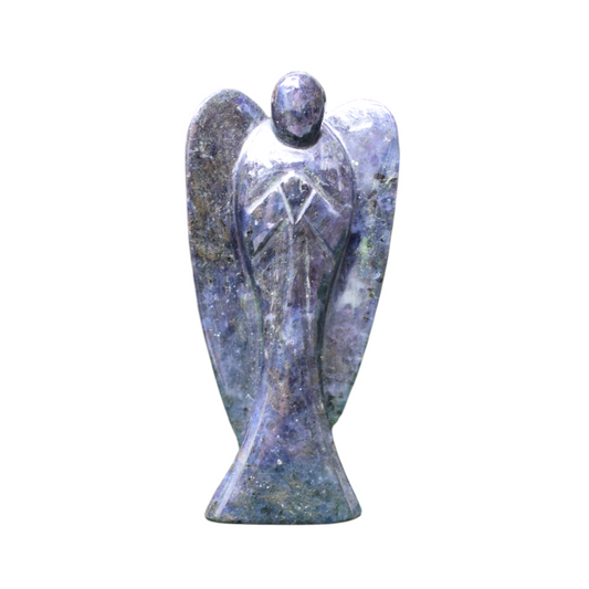 Blue Aventurine Angel, Healing Crystal Weight - 100 gm ( 10 X 4 cm )