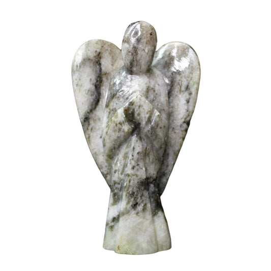 Moonstone  Angel, Healing Crystal Weight - 392 gm ( 12.5 X 7 cm )