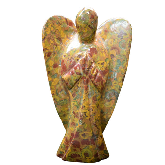 Fruit Jasper  Angel, Healing Crystal Weight - 704 gm ( 16 X 10 cm )