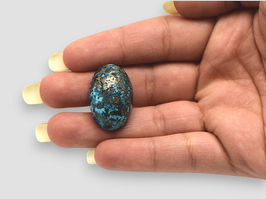 Irani Turquoise - 39.63 Carat / AA-Quality
