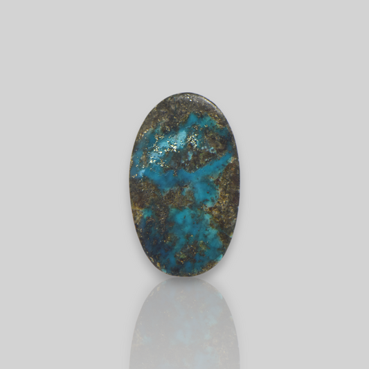 Irani Turquoise (Firoza) Gemstone - 17.57 Carat | AA-Quality