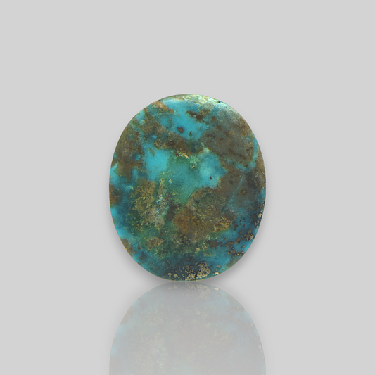 Irani Turquoise (Firoza) Gemstone - 26.91 Carat | AA-Quality